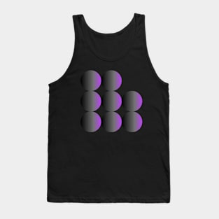 Purple Spheres Tank Top